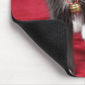 Zwarte en witte katjes, 2 1/2 maanden muismat (Hoek)