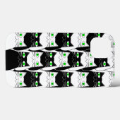 Zwarte en witte katten Case-Mate iPhone case (Achterkant (horizontaal))