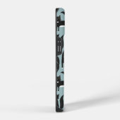 Zwarte en witte katten iPhone hoesje (Rechterkant)