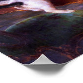 Zwarte en witte katten Kitten Poster (Hoek)