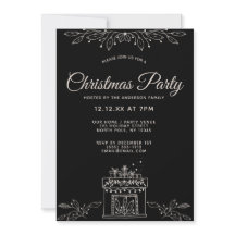 Zwarte en witte kerstfeestdag