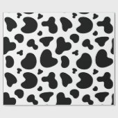 Zwarte en witte Koe Afdrukpapier voor thuisverpakk Cadeaupapier (Vlak)