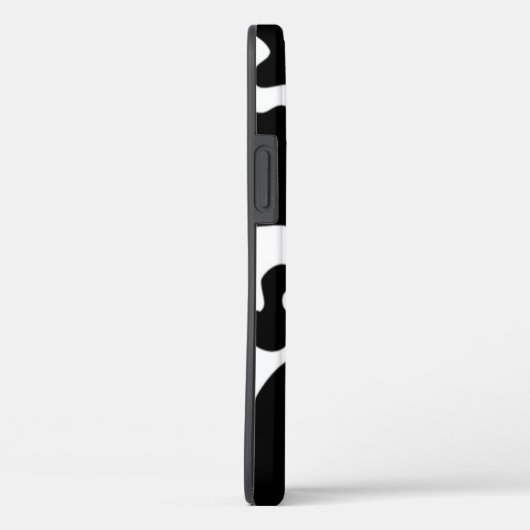 Zwarte en witte Koe Case-Mate iPhone Case (Achterkant / Rechts)
