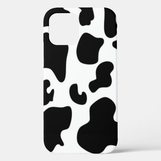 Zwarte en witte Koe Case-Mate iPhone Case (Achterkant)