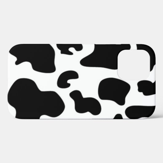 Zwarte en witte Koe Case-Mate iPhone Case (Achterkant (horizontaal))