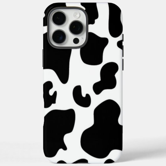 Zwarte en witte Koe Case-Mate iPhone Case (Achterkant)