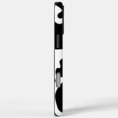 Zwarte en witte Koe Case-Mate iPhone Case (Achterkant / Rechts)