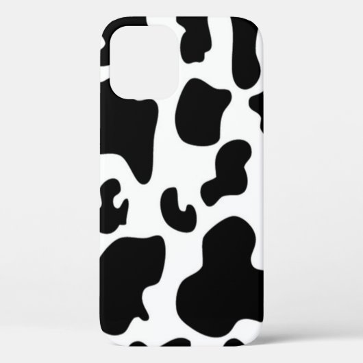 Zwarte en witte Koe Case-Mate iPhone Case (Achterkant)
