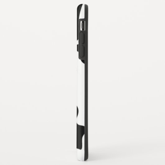 Zwarte en witte Koe Case-Mate iPhone Case (Achterkant/links)