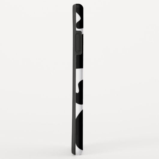 Zwarte en witte Koe Case-Mate iPhone Case (Achterkant/rechts)