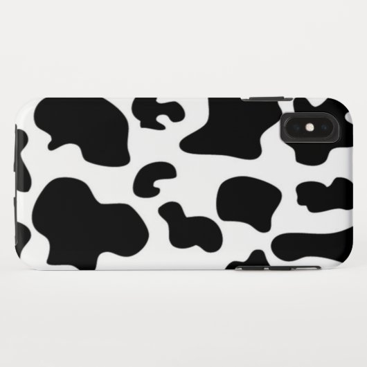Zwarte en witte Koe Case-Mate iPhone Case (Achterkant (horizontaal))
