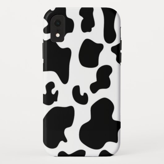Zwarte en witte Koe Case-Mate iPhone Case (Achterkant)