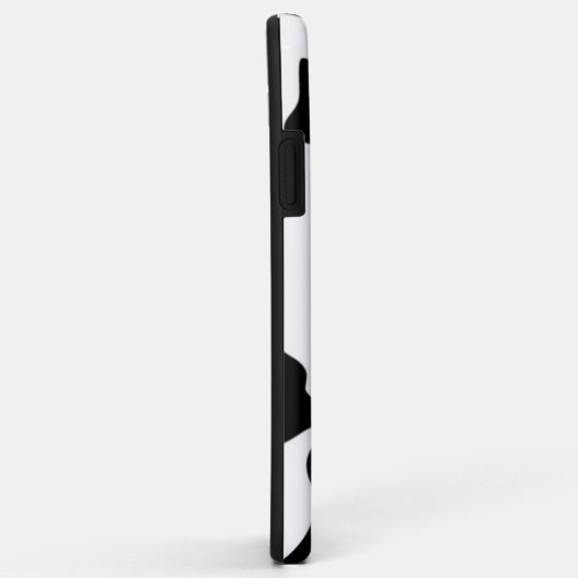 Zwarte en witte Koe Case-Mate iPhone Case (Achterkant/rechts)