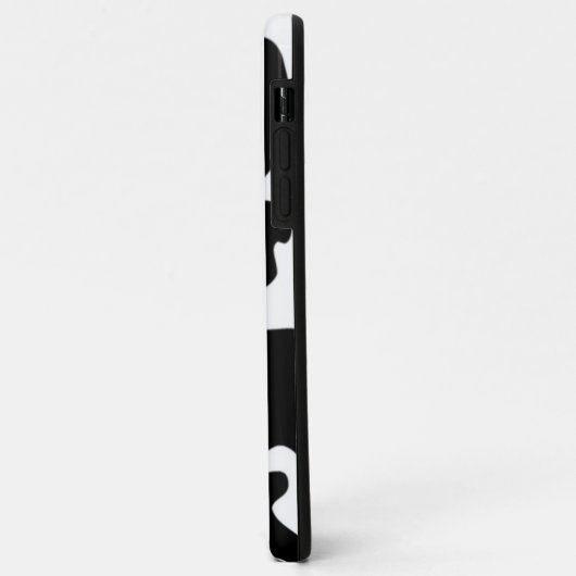 Zwarte en witte Koe Case-Mate iPhone Case (Achterkant/links)