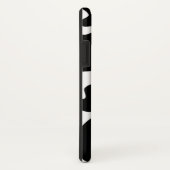 Zwarte en witte Koe Case-Mate iPhone Case (Achterkant/rechts)