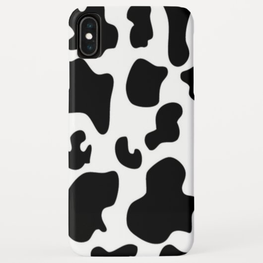 Zwarte en witte Koe Case-Mate iPhone Case (Achterkant)