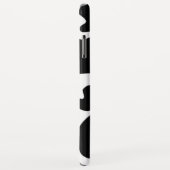 Zwarte en witte Koe Case-Mate iPhone Case (Achterkant/rechts)