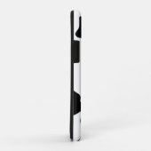 Zwarte en witte Koe Case-Mate iPhone Case (Achterkant/rechts)