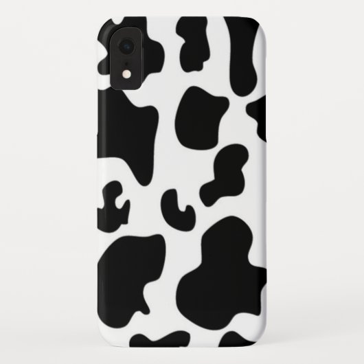 Zwarte en witte Koe Case-Mate iPhone Case (Achterkant)