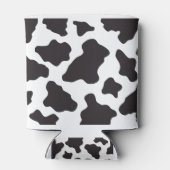 Zwarte en witte Koe Huid Koelbox Sleeve Blikjeskoeler (Achterkant)
