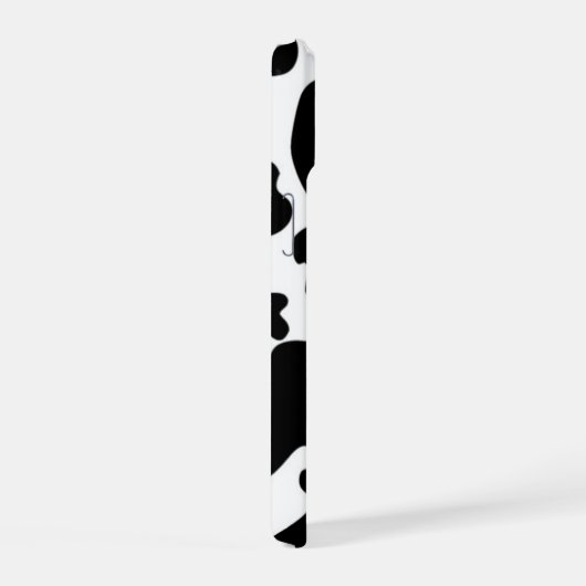 Zwarte en witte Koe iPhone 15 Case (Rechterkant)