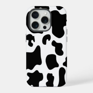 Zwarte en witte Koe iPhone 15 Pro Case