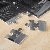 Zwarte en witte koffie in Montmartre, Parijs Legpuzzel (Zijkant)