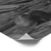 Zwarte en witte kuikens met gele kippen poster (Hoek)