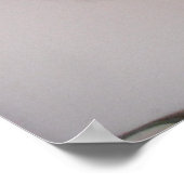 Zwarte en witte langharige kat poster (Hoek)