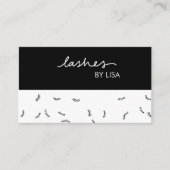 ZWARTE EN WITTE LASSE UITBREIDING VISITEKAARTJE (Voorkant)