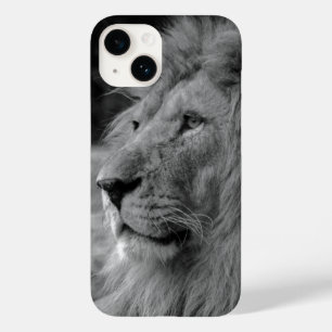 Zwarte en witte leeuw - Wilde dieren Case-Mate iPhone 14 Hoesje