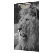 Zwarte en witte leeuw - Wilde dieren Klembord (Links)