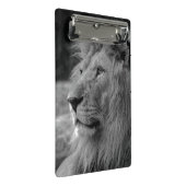 Zwarte en witte leeuw - Wilde dieren Mini Klembord (Schuin)
