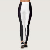Zwarte en witte Leggings (Achterkant)