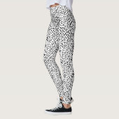 Zwarte en witte Leggings (Links)