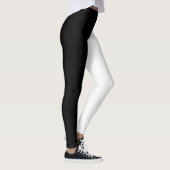Zwarte en witte Leggings Eenvoudig te vangen (Rechts)
