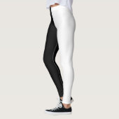 Zwarte en witte Leggings Eenvoudig te vangen (Links)