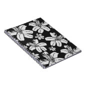 Zwarte en witte lelies notitieboek (Rechterzijde)