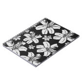 Zwarte en witte lelies notitieboek (Linkerzijde)