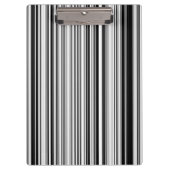 Zwarte en witte lijnen klembord (Voorkant)