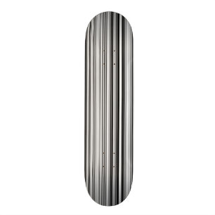 Zwarte en witte lijnen skateboard
