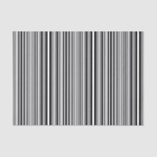 Zwarte en witte lijnen tissuepapier (Voorkant)