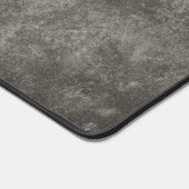 Zwarte en Witte Lotus Moderne Unieke Yoga Grijs Z Bureaumat (Hoek)