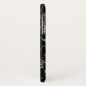 Zwarte en witte luidspreker Case-Mate iPhone case (Achterkant/links)