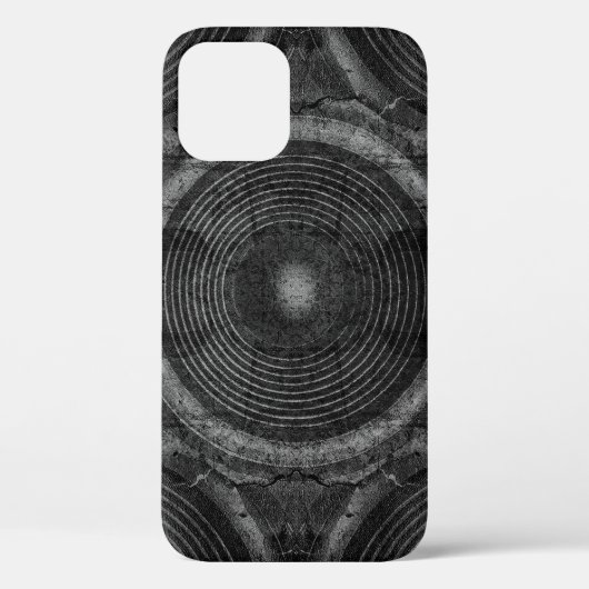 Zwarte en witte luidsprekers Hoesje-Mate iPhone ca Case-Mate iPhone Case (Achterkant)