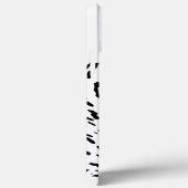 Zwarte en witte luipaard Case-Mate iPhone case (Achterkant / Rechts)