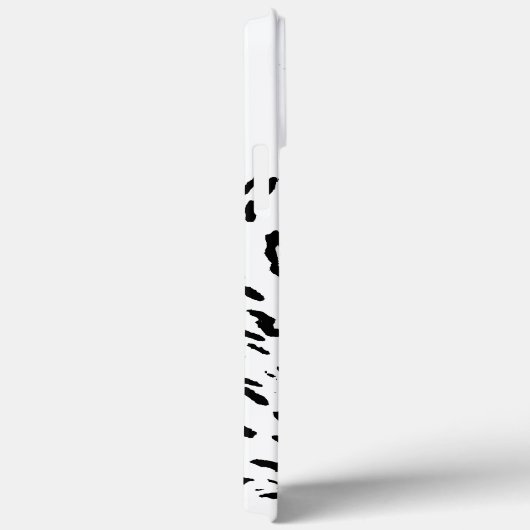 Zwarte en witte luipaard Case-Mate iPhone case (Achterkant / Rechts)