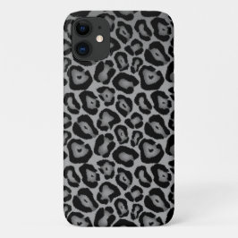 Zwarte en witte luipaard Case-Mate iPhone case