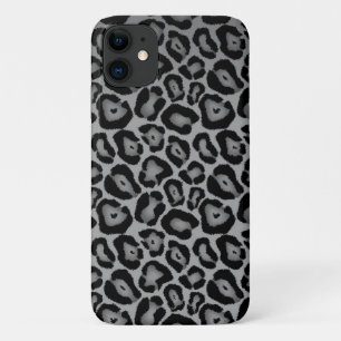 Zwarte en witte luipaard Case-Mate iPhone case
