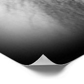 Zwarte en witte luis met blauwe ogen poster (Hoek)